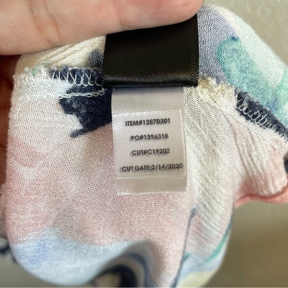 Torrid Babydoll Gauze Surplice Tunic Top Colorful Boho Stretchy Shirt Size 3XL - Picture 8 of 10